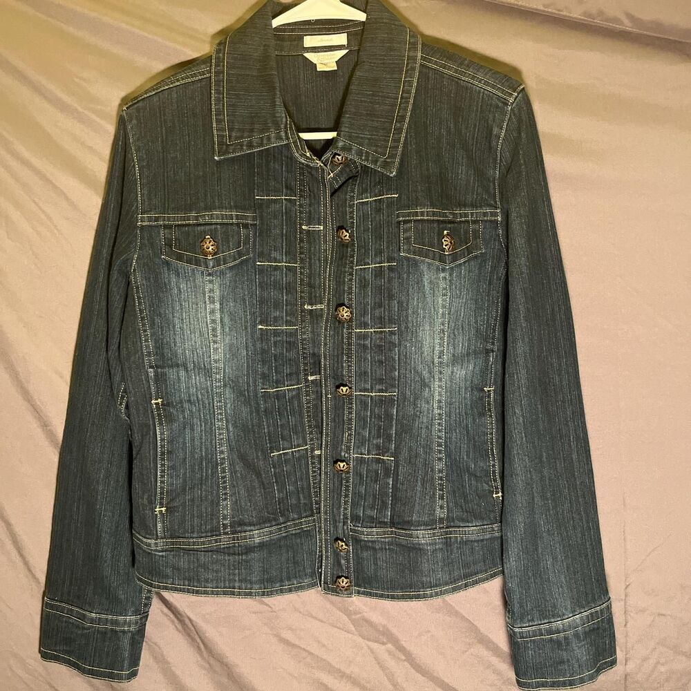 Christopher-banks Women's Navy and Blue Jacket